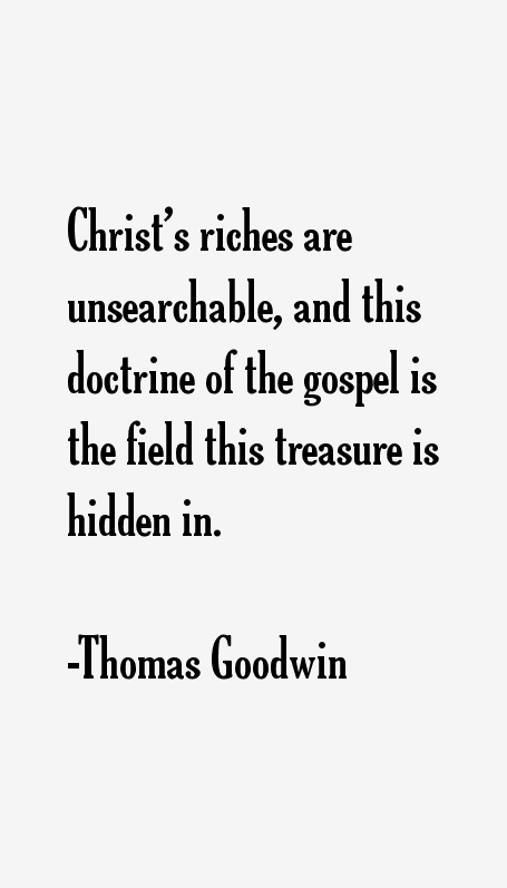 Thomas Goodwin Quotes