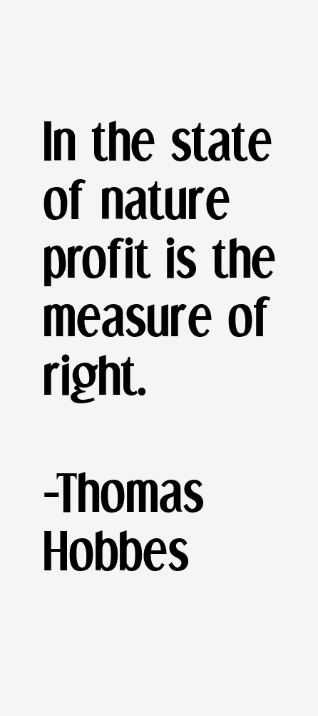 Thomas Hobbes Quotes