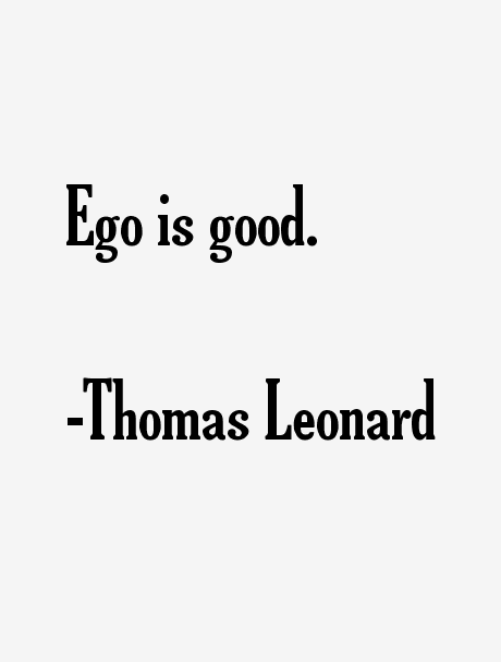 Thomas Leonard Quotes