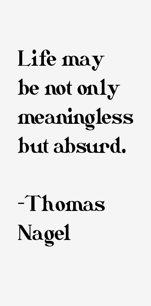 Thomas Nagel Quotes