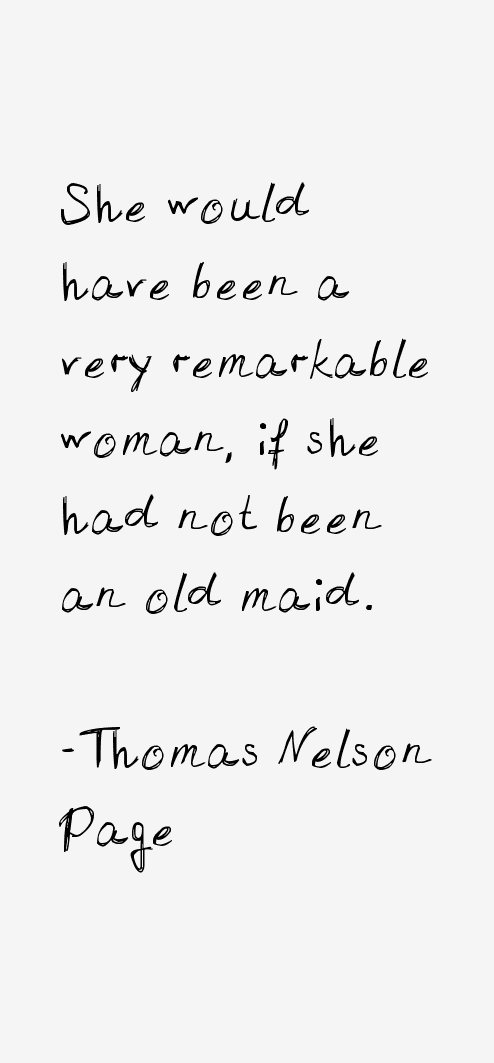 Thomas Nelson Page Quotes