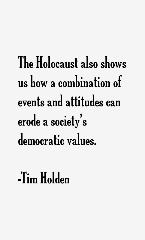 Tim Holden Quotes