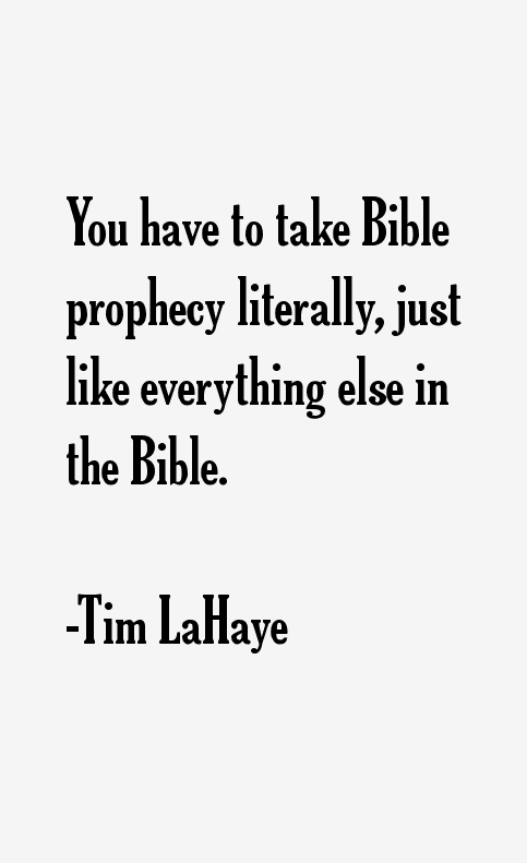 Tim LaHaye Quotes