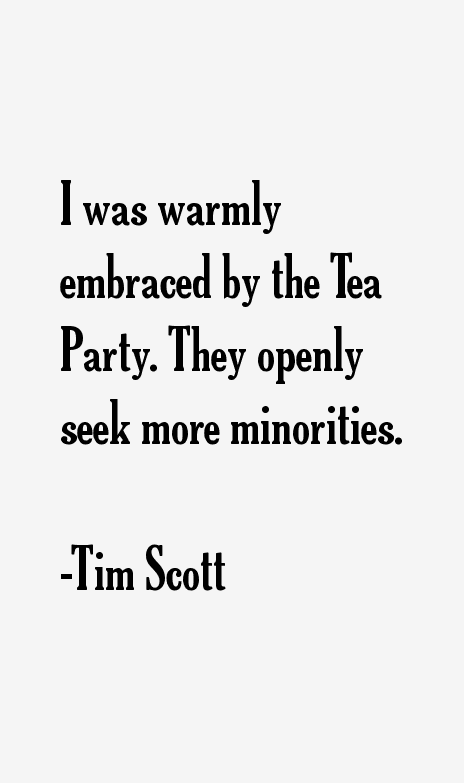 Tim Scott Quotes