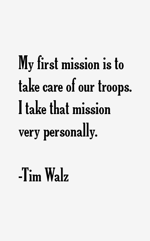 Tim Walz Quotes