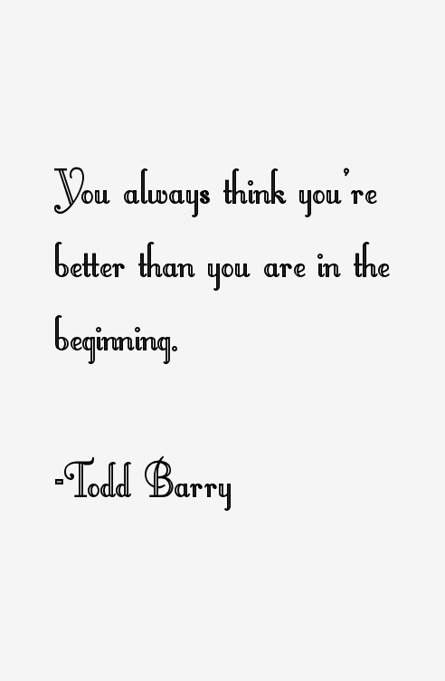 Todd Barry Quotes