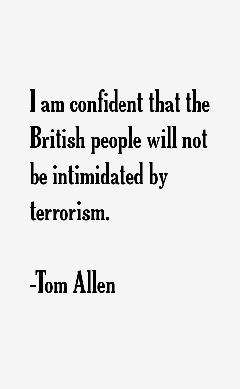 Tom Allen Quotes