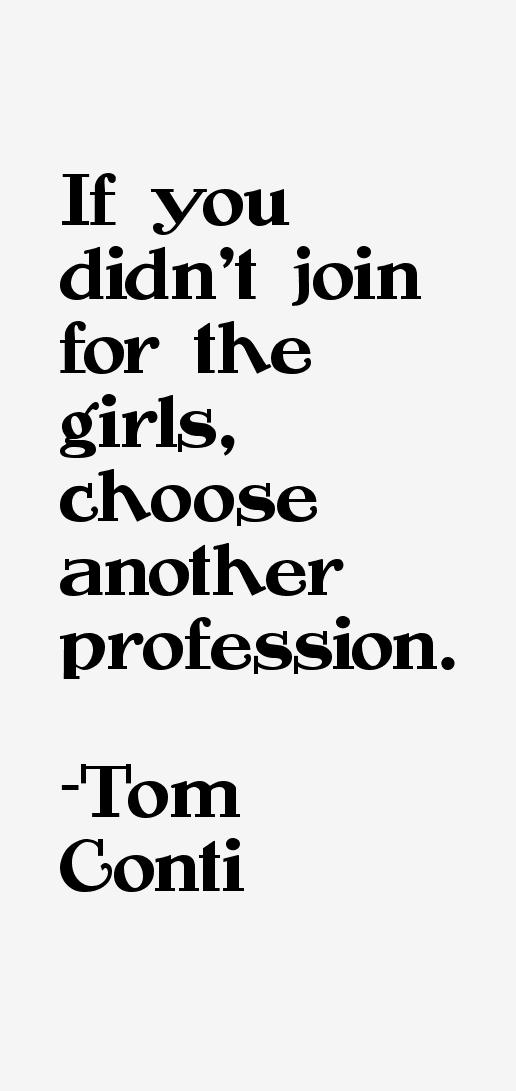 Tom Conti Quotes