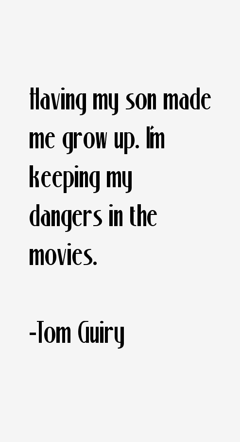 Tom Guiry Quotes