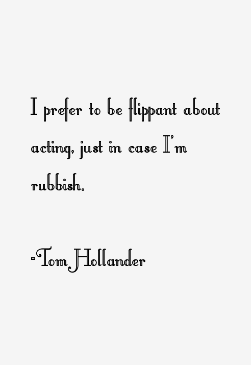Tom Hollander Quotes