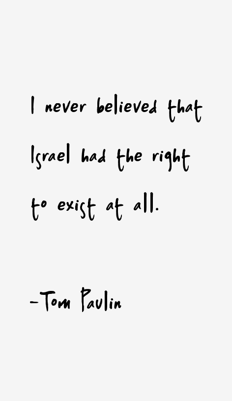 Tom Paulin Quotes
