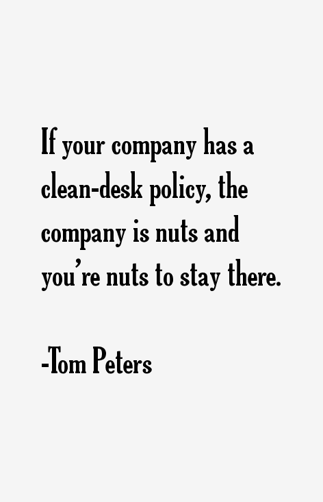 Tom Peters Quotes