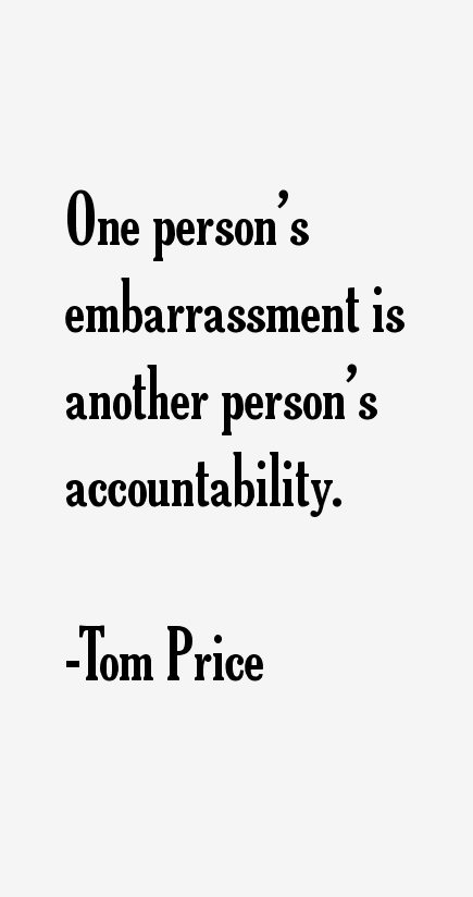 Tom Price Quotes
