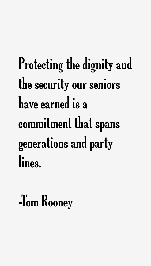 Tom Rooney Quotes