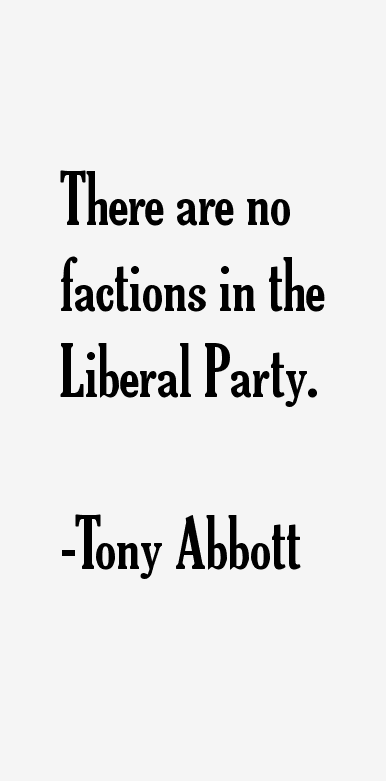 Tony Abbott Quotes