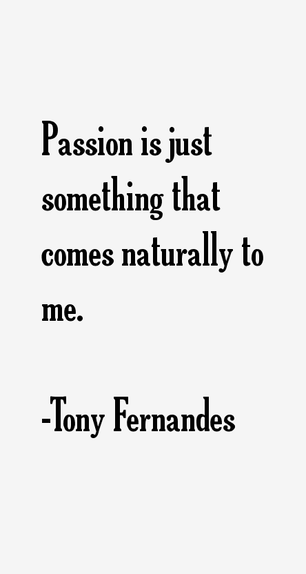 Tony Fernandes Quotes