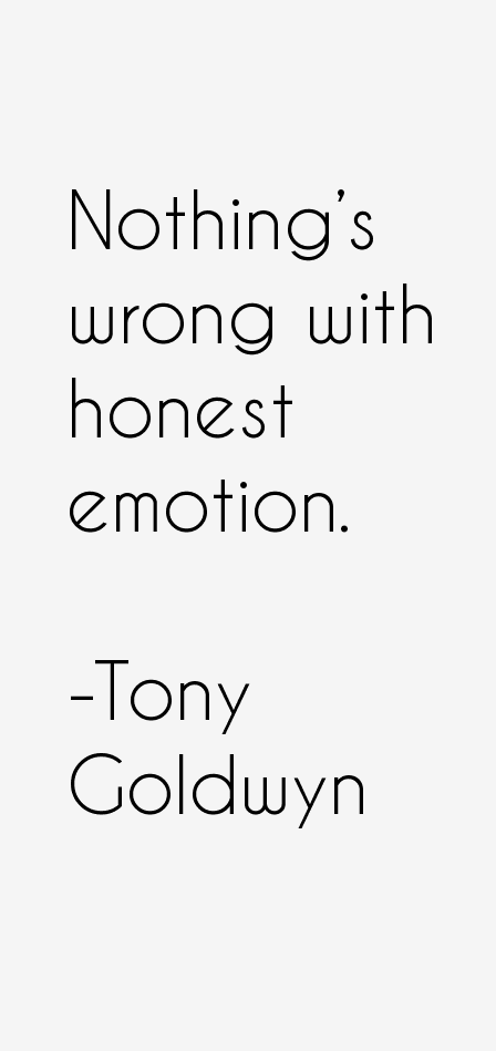 Tony Goldwyn Quotes