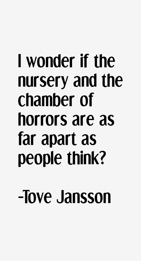 Tove Jansson Quotes