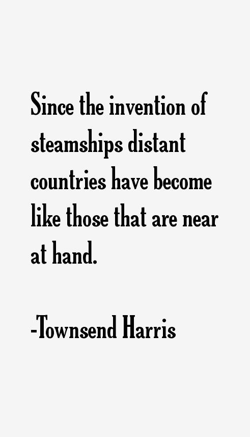 Townsend Harris Quotes