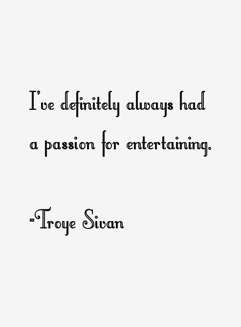 Troye Sivan Quotes