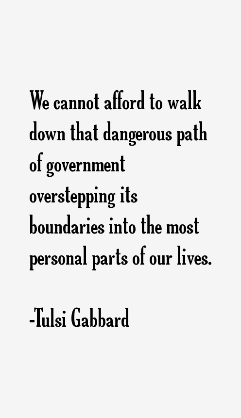 Tulsi Gabbard Quotes