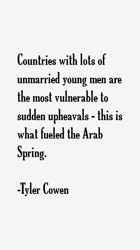 Tyler Cowen Quotes