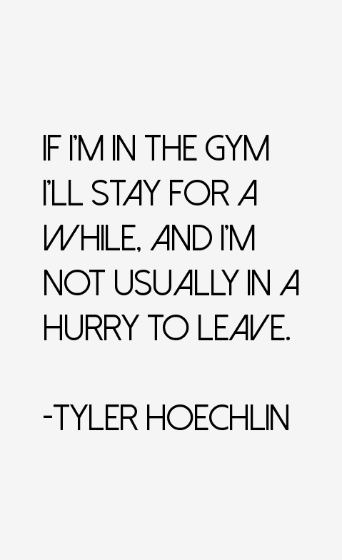 Tyler Hoechlin Quotes
