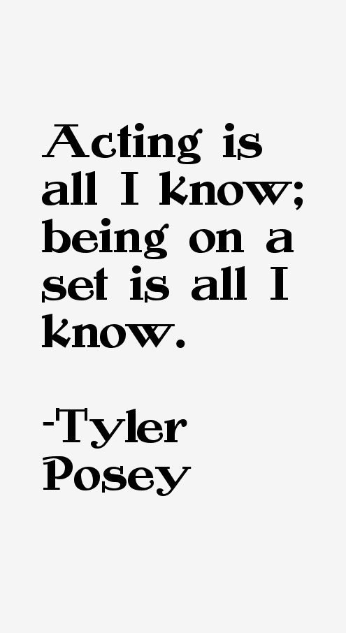 Tyler Posey Quotes