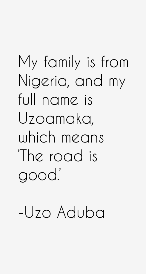 Uzo Aduba Quotes
