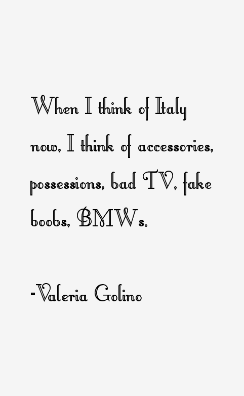 Valeria Golino Quotes