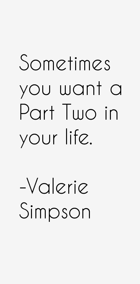 Valerie Simpson Quotes