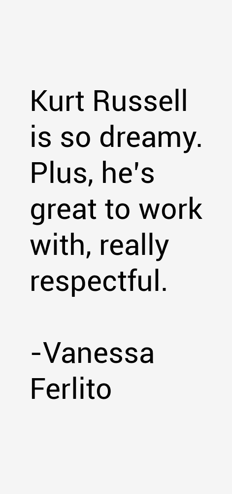 Vanessa Ferlito Quotes