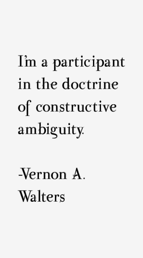 Vernon A. Walters Quotes