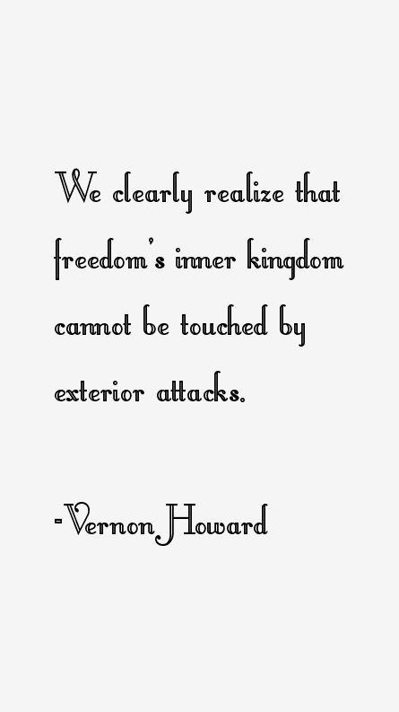 Vernon Howard Quotes