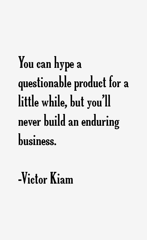 Victor Kiam Quotes