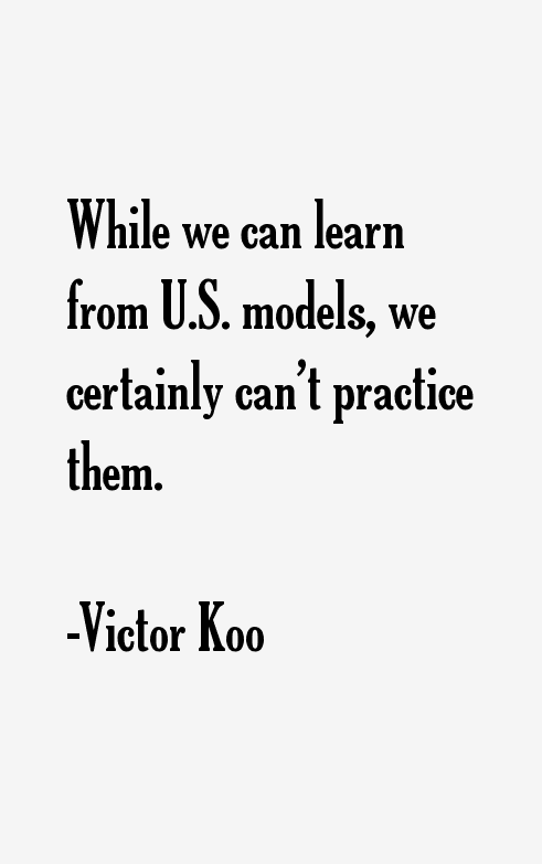 Victor Koo Quotes