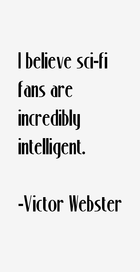 Victor Webster Quotes