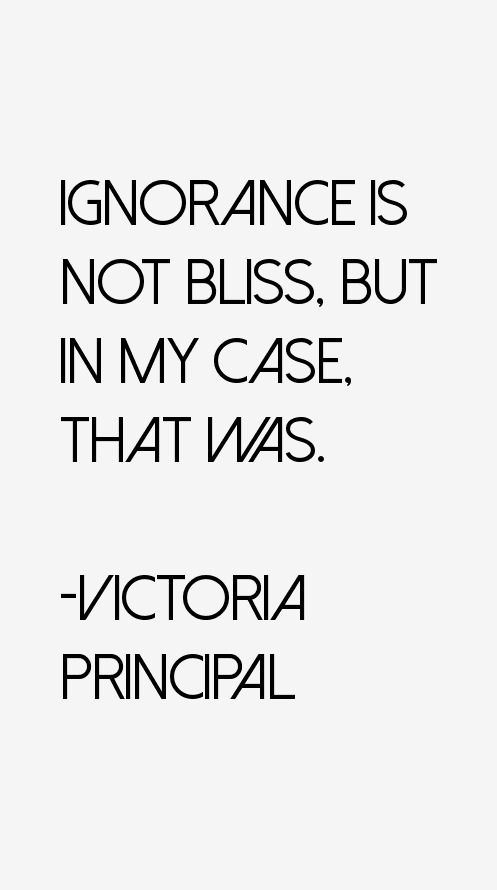 Victoria Principal Quotes