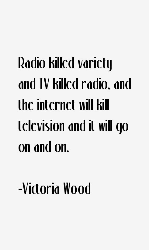 Victoria Wood Quotes