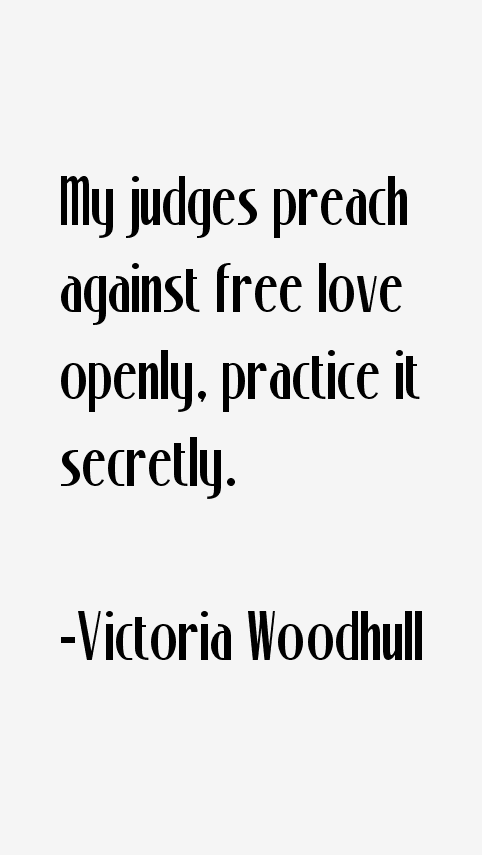 Victoria Woodhull Quotes