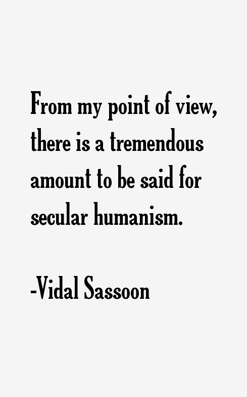 Vidal Sassoon Quotes