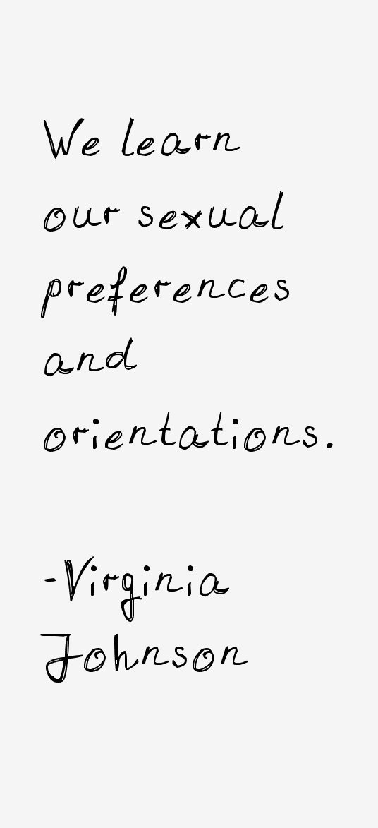 Virginia Johnson Quotes