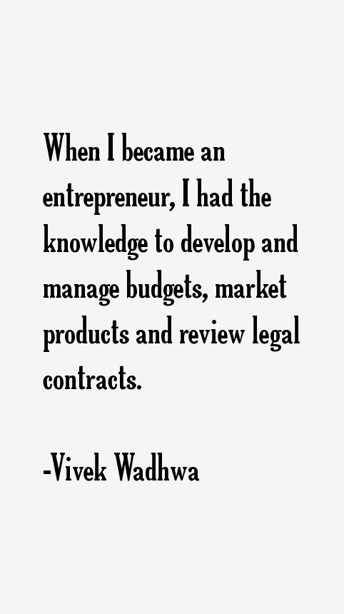 Vivek Wadhwa Quotes