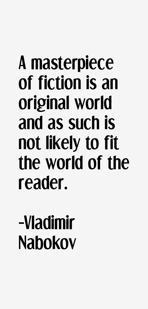 Vladimir Nabokov Quotes