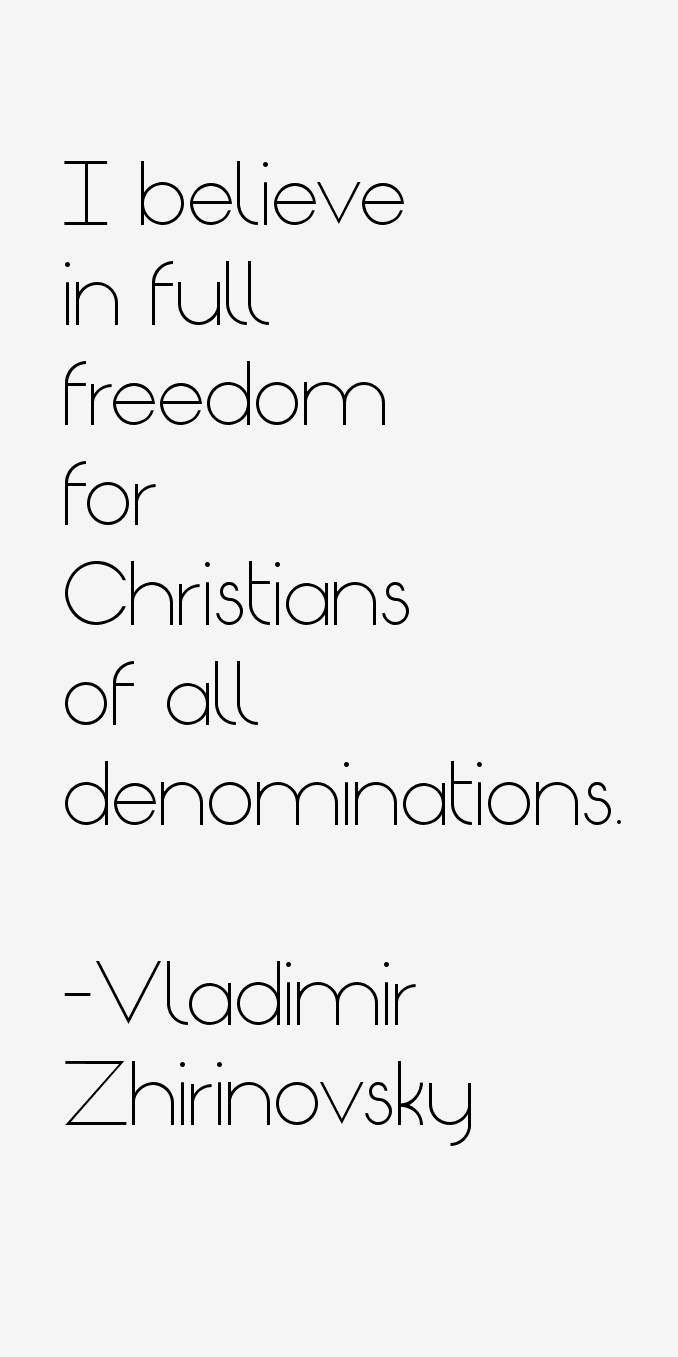 Vladimir Zhirinovsky Quotes