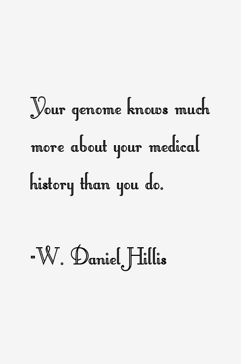 W. Daniel Hillis Quotes