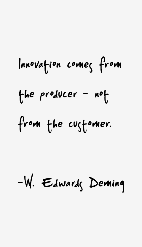 W. Edwards Deming Quotes