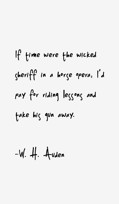 W. H. Auden Quotes