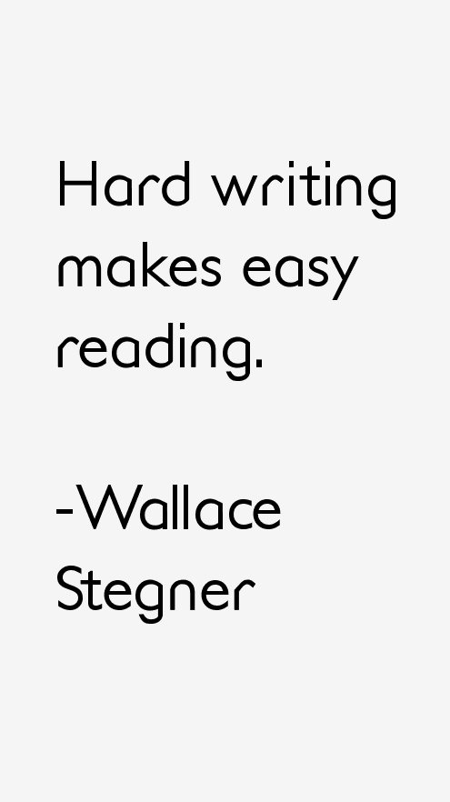 Wallace Stegner Quotes