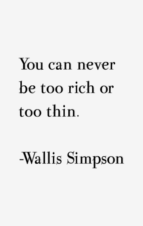 Wallis Simpson Quotes